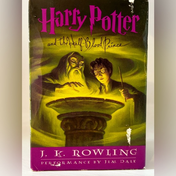 Lot of HARRY POTTER audiobooks cassette tapes and cd books 1,2,3,4,6,7 Hogwarts - Picture 11 of 16